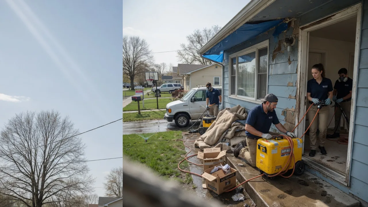 Basement Flood Cleanup in Sweet Grass, MT near me